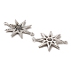925 Sterling Silver Connector Charms STER-H110-12P-2