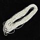 Braided Imitation Leather Cords X-LC-S005-003-2