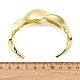 Латунь манжеты браслеты для женщин BJEW-Q060-03G-5