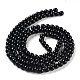 Chapelets de perles rondes en verre peint X-HY-Q003-6mm-80-5