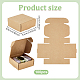 Boîte en papier kraft&nbsp;CON-WH0036-03-2
