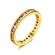 Brass Micro Pave Cubic Zirconia Finger Rings RJEW-BB20688-P-6-2