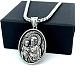 Мужские подвески-ожерелья из нержавеющей стали 304 с изображением Святого Иосифа и младенца Иисуса VJ3580-2