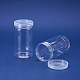 Benecreat 9 Packung 300 ml leere durchsichtige Plastikschleimlagerung begünstigt Gläser Weithals-Plastikbehälter für die Anzeige CON-BC0004-51-2