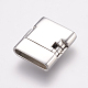 304 Stainless Steel Fold Over Clasps STAS-E144-118P-2