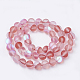 Synthetic Moonstone Beads Strands G-S283-6mm-12-2