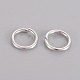 Sterling Silver Open Jump Rings STER-I005-32-6mm-1