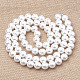 Eco-Friendly Plastic Imitation Pearl Beads Strands MACR-S285-14mm-04-2