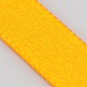Cinta de raso naranja de 3/8 pulgada (10 mm) para decoración de fiesta diy con lazo para el cabello X-RC10mmY017-2
