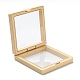 Square Transparent PE Thin Film Suspension Jewelry Display Box CON-D009-01A-01-3
