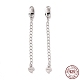 925 Sterling Silver Chain Extenders STER-D036-36AS-1