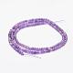 Natural Amethyst Beads Strands G-F460-50-2