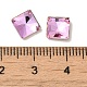 Cabujones de cristal de rhinestone RGLA-P037-06B-D223-3