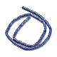 Filo di Perle lapis lazuli naturali  G-R474-001-2