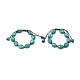 Synthetic Turquoise Braided Bead Bracelets BJEW-K212-E-1