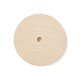 Chinese Cherry Wood Unfinshed Wheel DIY-XCP0002-33-2