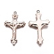 Alliage crucifix pendentifs croix PALLOY-E400-06LG-AAA-2