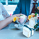 Fashewelry 30 компл. 3 цвета в форме стула романтическая свадебная коробка конфет CON-FW0001-01-6
