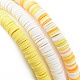 Set di braccialetti elastici da surfista heishi in argilla polimerica 15 pz 5 BJEW-JB08960-5