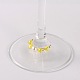 Perline acrilico trasparente charms in vetro di vino AJEW-JO00019-05-2