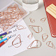 200Pcs 3 Style Carbon Steel Paper Clips FIND-TA0002-18RG-7