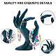 Soportes de exhibición de joyería de mano de maniquí de resina ODIS-WH0030-10-3