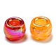 Transparent Acrylic AB Colors European Beads KY-T025-02-I-2