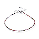 Bracelets en perles de tourmaline naturelle BJEW-JB04555-06-1