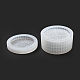 Плоские круглые diy силиконовые Молды для хранения алмазов DIY-G079-21B-3