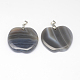 Apple Dyed Natural Agate Big Pendants G-Q942-39-2