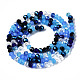 Electroplate Glass Beads Strands EGLA-T020-12A-2
