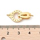 Застежки-молнии с микропаве из стразов KK-S407-15G-3