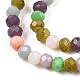 Chapelets de perles en verre opaques GLAA-N041-005B-02-3