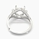 925 anello in argento sterling con strass STER-E061-47P-5