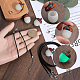 SUNNYCLUE Wood Acorn Box Wood Necklace Making Kit Luminous Wooden Acorn Charms Nut Box Acorn Necklace Wood Autumn Christams Mini Wooden Nut Charms for Jewelry Making Kits DIY Craft Party Decor WOOD-SC0001-60-3
