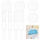 1 комплект акриловых табличек с именем DIY-GA0006-73A-1