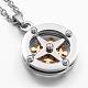 304 Stainless Steel Pendant Necklaces NJEW-G255-13-4