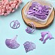 1 Set Spray Painted Alloy Charms FIND-YW0003-11B-5