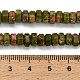 Природные Unakite бисер нитей&nbsp;G-G317-A15-3x6mm-5