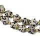 Природные яшмы далматин бисер нитей G-Z080-A08-10mm-4