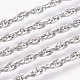 304 Stainless Steel Rope Chain Bracelets BJEW-P235-15P-2