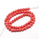 Synthetic Coral Bead Strands CORA-R011-38C-2