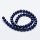 Chapelets de perles en lapis-lazuli naturel G-E465-8mm-01-2