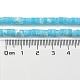 Brins de perles teintes en jaspe impérial synthétique G-D077-D01-02L-5