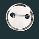 Fornituras broche de seguridad de hierro ZXFQ-PW0001-002D-1