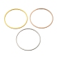3 pièces 304 kits de bracelets unis de polissage en acier inoxydable BJEW-G695-02B-1