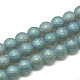 Chapelets de perles en verre électroplaqué X-EGLA-Q108-10mm-06-1