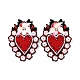 Heiliges Herz mit Blumenmuster&nbsp;PATC-WH0010-17-1