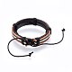 Bracelets de cordon en cuir BJEW-F347-14-3