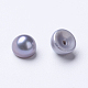 Perlas naturales abalorios de agua dulce cultivadas PEAR-I004B-01-2